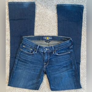 Y2K Lucky Brand low rise bootcut jeans cate size 2 grunge